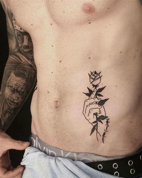 tatuajes para hombres en el abdomen|Tatuajes masculinos en el abdomen: +30 inspiraciones